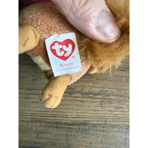 2011 TY Beanie Babies BRITTANY CHIPETTE From ALVIN AND THE CHIPMUNKS - Picture 7 of 8